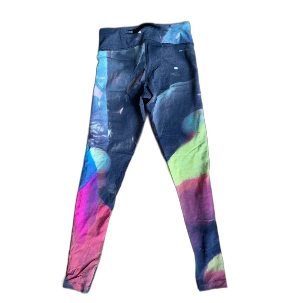 Nike $128 Multicolor Epic Lux Run Leggings, Size XS, EUC